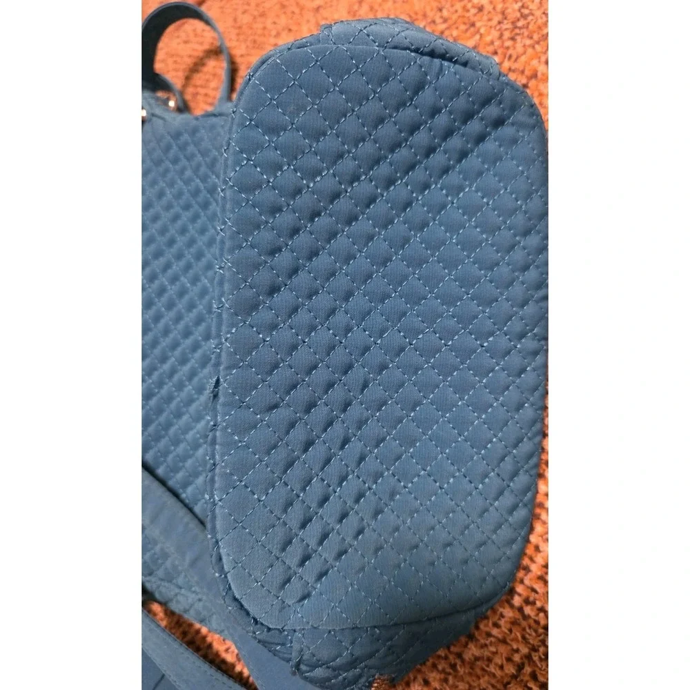 Vera Bradley Carson Hobo Bag Quilted Bahama Bay Teal Crossbody Purse